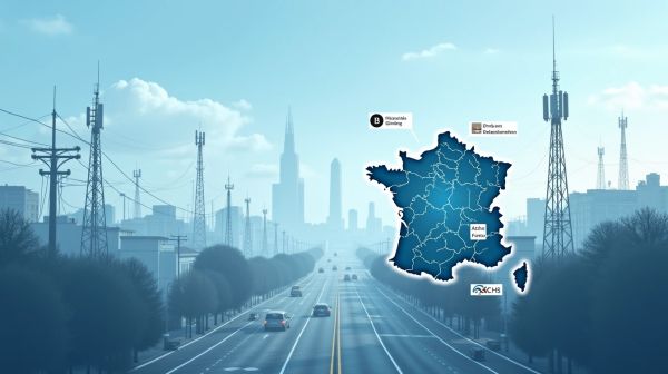Les antennes mobile 3G, 4G et 5G en France selon les opérateurs