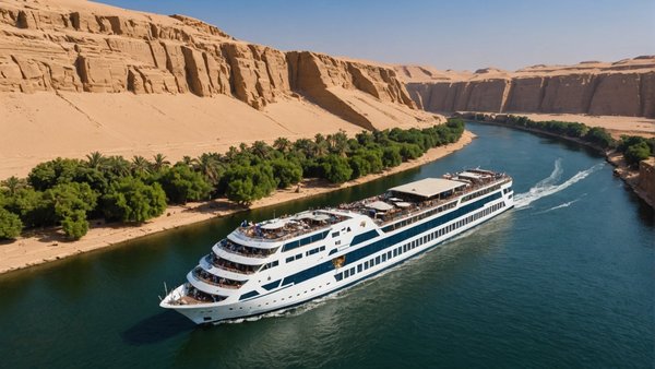 Quels sont les meilleurs itinéraires pour une croisière sur le Nil en Égypte?
