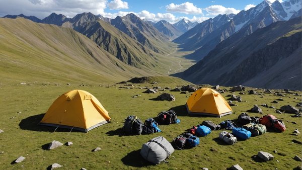Comment organiser une expédition de trekking dans les montagnes du Tian Shan, Kirghizistan : équipements et itinéraires ?
